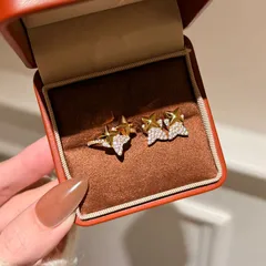 Sweet Star Ring For Women In Gold Electroplated Copper 3