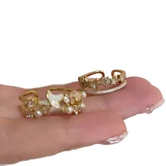 Sweet Starfish Ring For Women In Alloy With Shell Inlay Featuring Electroplated Finish 5
