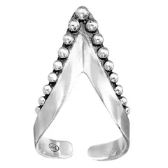 Trillion-cut Open Rings For Unisex In Silver Alloy With Electroplated Finish Featuring Hip-Hop Style 3