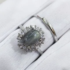 Unisex Adjustable Ring In Copper With February Birthstone Amethyst, Simple Style In Purple 4