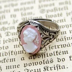 For Unisex Alloy Rings Featuring Antique Silver Plated Finish With Water Plating Technique And 0.03µm-0.05µm Coating Thickness 4