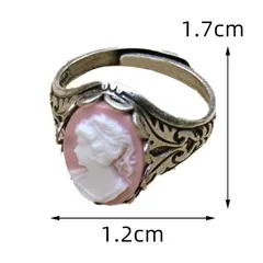 For Unisex Alloy Rings Featuring Antique Silver Plated Finish With Water Plating Technique And 0.03µm-0.05µm Coating Thickness 5