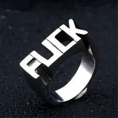 For Unisex Alloy Rings With Antique Silver Plated Finish, Featuring Water Plating And 0.03µm-0.05µm Coating Thickness 2