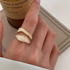 Unisex Animal Pattern Ring For Everyday Wear, Alloy Material With 10K Real Gold Plated Coating 0.03µm And Natural Stone Inlay