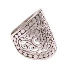 Argyle Unisex Ring For Style Featuring Zinc Alloy Material With White K Plated Coating Thickness 0.05µm-0.08µm And Rhinestone Inlay 3