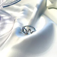For Unisex Snake Open Rings In Titanium Steel With 18K Real Gold Plated Finish Featuring Twist Craftsmanship 3