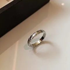 Lingge For Unisex Rings 1 Pair In Titanium Steel With 18K Real Gold Plated Finish, Featuring Elegant Gold Color 4