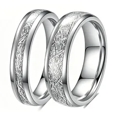 Unisex Tungsten Steel Ball Ring In Steel Color For Durable And Stylish Wear
