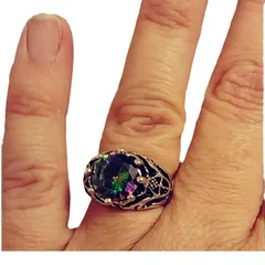 For Unisex Zinc Alloy Rings With Copper Plated Finish Featuring 0.08µm Minimum Thickness And Zircon Inlay 3