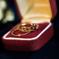 Vintage Style Crown Open Ring For Women In Electroplated Copper With Zircon Inlay 2