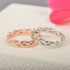 Vintage Style Geometric Rings For Women In Gold Metal Featuring Electroplated Craftsmanship 2