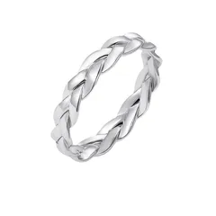Vintage Style Geometric Rings For Women In Gold Metal Featuring Electroplated Craftsmanship 5