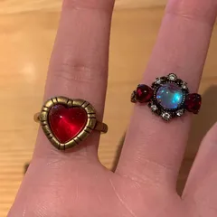 Vintage Style Heart Shape Ring For Women In Alloy With Zircon Inlay Featuring Electroplated Finish 3