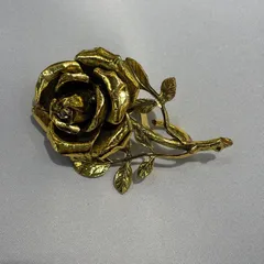 Vintage Style Silver Alloy Rose Ring For Women Featuring Three-Dimensional Craftsmanship 4