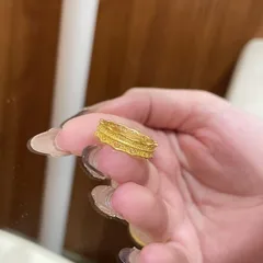 Waves Electroplated Copper Ring For Women In Luxurious Gold Tone 3