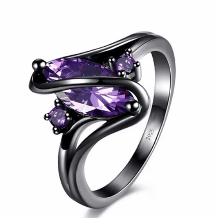 Luxurious Geometric Ring For Women Featuring Electroplated Alloy And Artificial Gemstones, 1 Piece 3