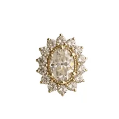 For Women Gold Alloy Rings Featuring Electroplated Craftsmanship With Zircon Inlay 5