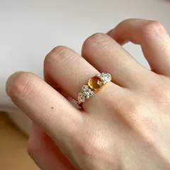 Women’s Open Rings Featuring Flowers Design, Electroplated Copper, Perfect For Daily Summer Wear