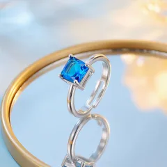 Women's Open Ring Featuring Bow Tie Design With Bezel Setting In Copper And Zircon, Simple Style 4