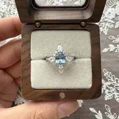 Women’s Open Star Ring In Electroplated Copper With Zircon Inlay, Perfect For Summer 2
