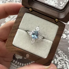 Women’s Open Star Ring In Electroplated Copper With Zircon Inlay, Perfect For Summer 3