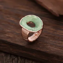 Donuts For Women Simple Style Rings In Blue Zinc Alloy Featuring Enamel Craft 4