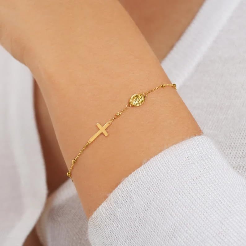 Paper Clip Bracelet For Women Featuring Copper Paperclip Chain With Electroplated Gold And Zircon Inlay 3