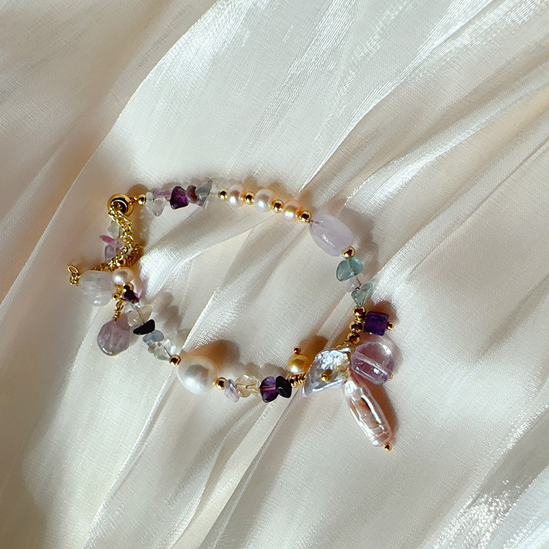 Pearl Beading Bracelet For Women In Sweet Style, Perfect For Business Occasions 3