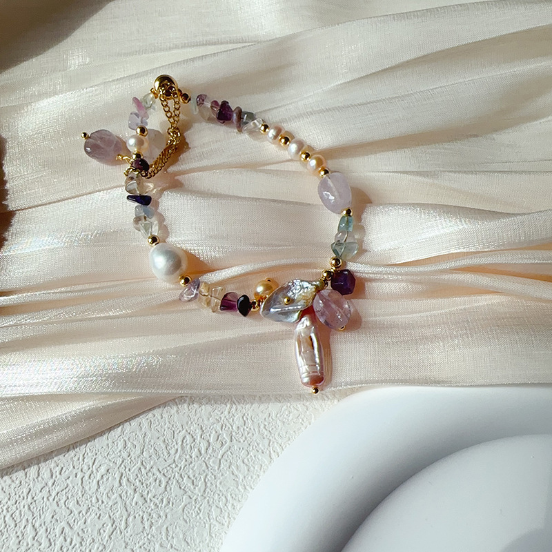 Pearl Beading Bracelet For Women In Sweet Style, Perfect For Business Occasions 4