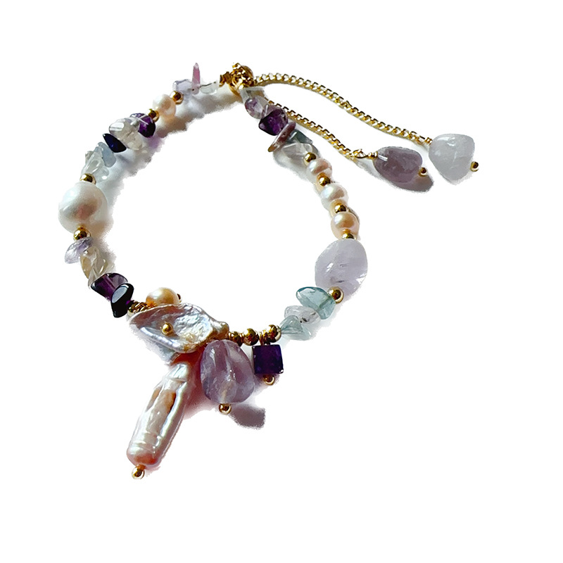 Pearl Beading Bracelet For Women In Sweet Style, Perfect For Business Occasions 5