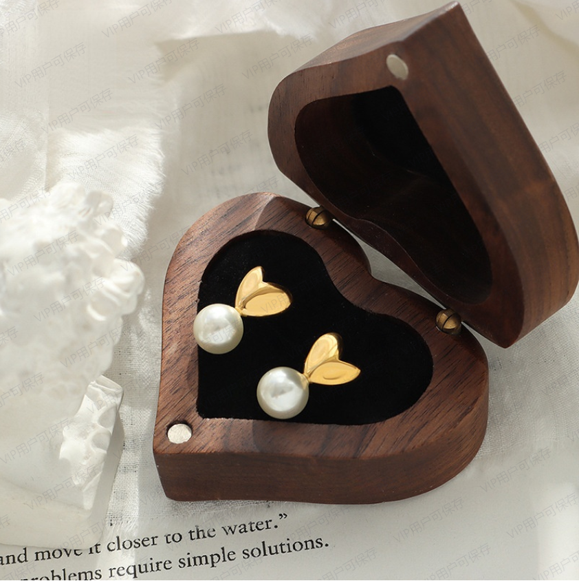 Waterproof Non Tarnish Printing Earrings For Women With 0.03µm-0.05µm Real Gold PVD Coated 304 Stainless Steel 5