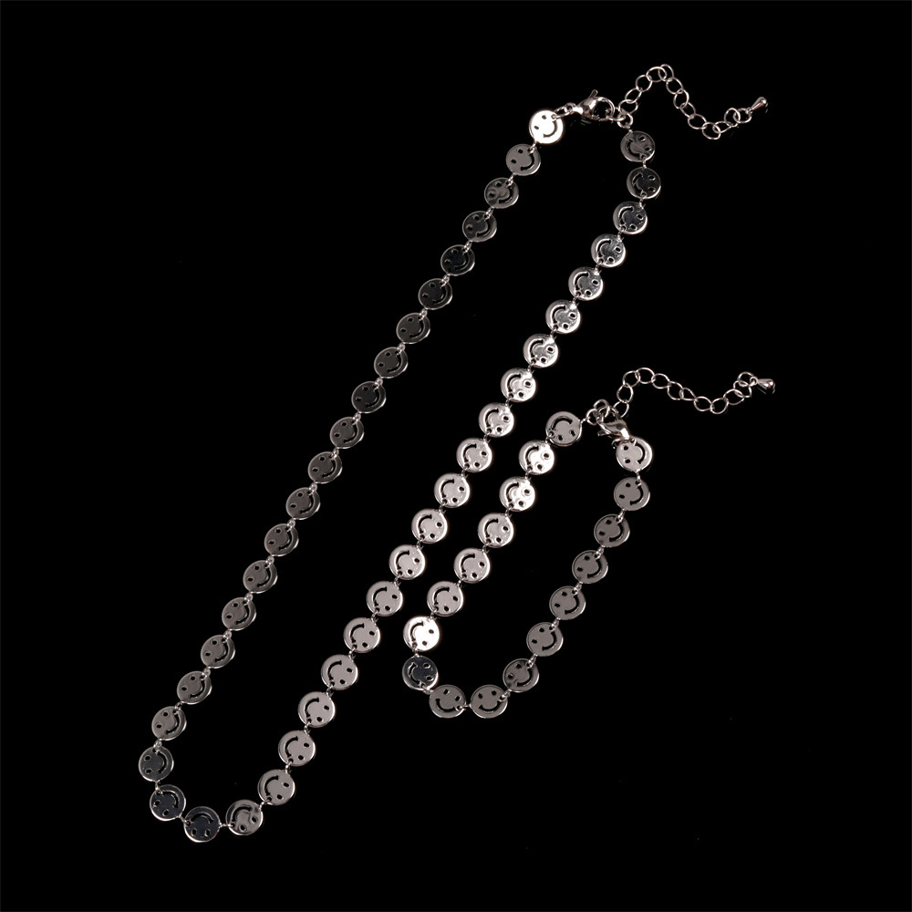 Geometric Copper Jewelry Set For Women Featuring Electroplated Design In White, Perfect For Wedding Occasions 3