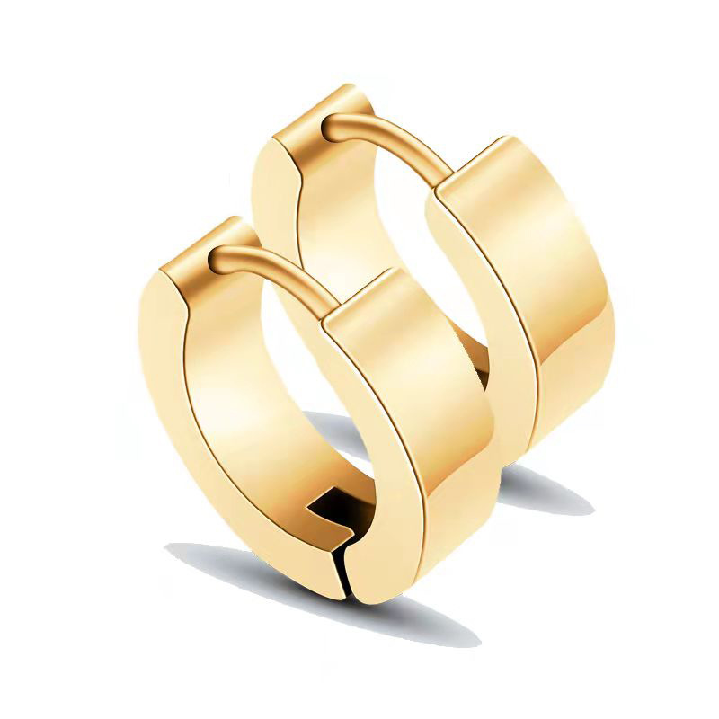 Geometric Earrings For Women Featuring 316 Stainless Steel Ear Pins With 18K Gold Plated 304 Stainless Steel And PVD Vacuum Plating 2