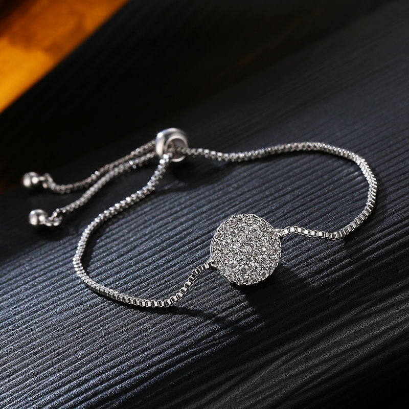 Electroplated Circle Bracelet For Women In Eco-friendly Copper With Artificial Gemstones, Featuring Kashi Jewelry Style 3