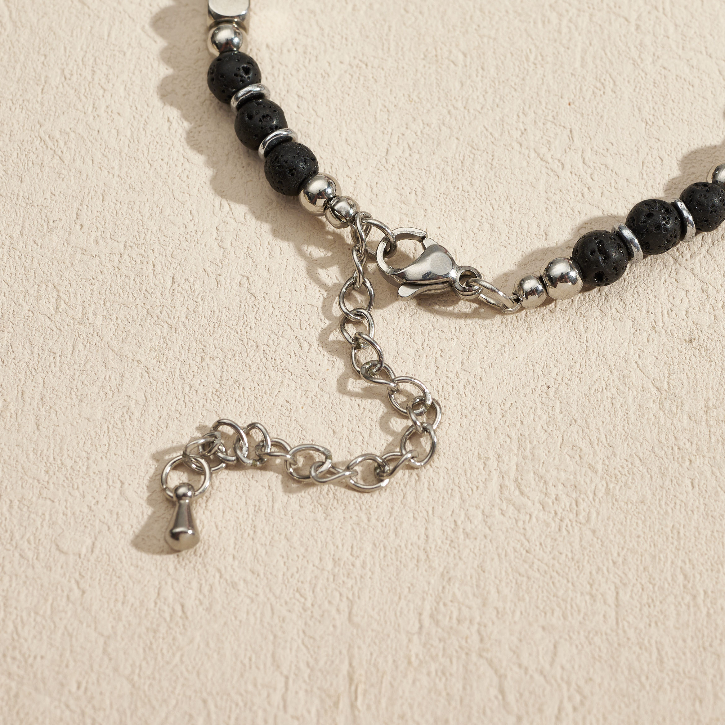 Square Copper Bracelets With Silver Plated Water Plating And 0.03µm Thickness Featuring Handmade Chain For Adults 3