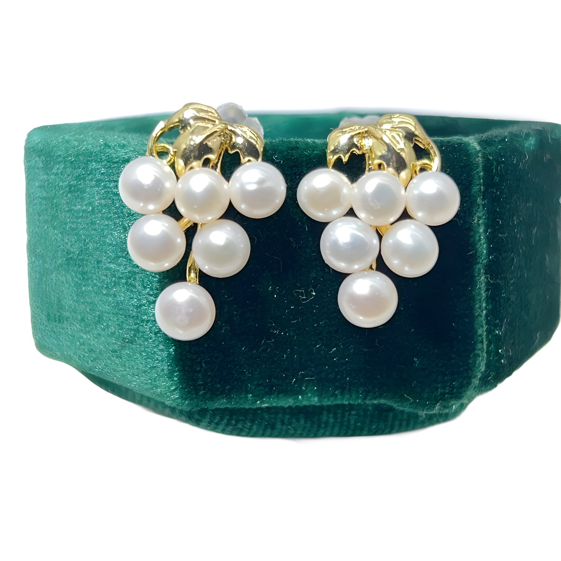 Tassel Earrings For Women In White Featuring Copper Craft And Zircon Inlay With 925 Sterling Silver Ear Pins 5