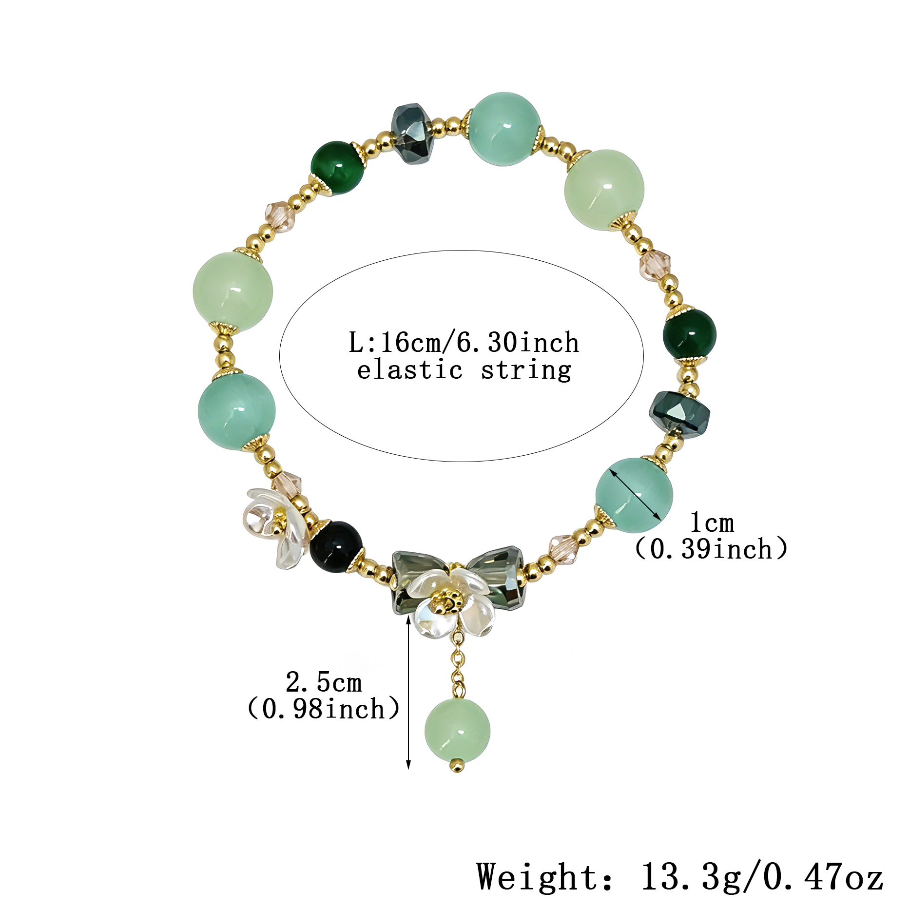 Three-dimensional Geometric Bracelets For Women In Golden Plated Copper With Artificial Crystal Inlay, Electroplated Finish 2