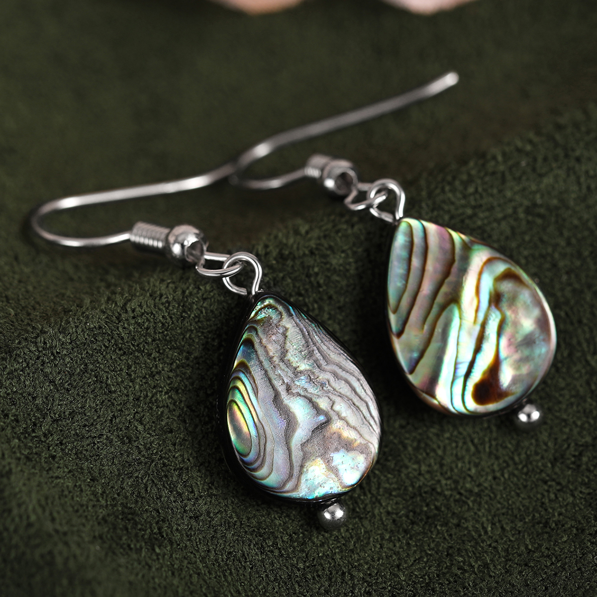 Three-dimensional Geometric Copper Earrings With White K Plated Water Plating And 0.03µm Thick Coating, Drop Earrings 7