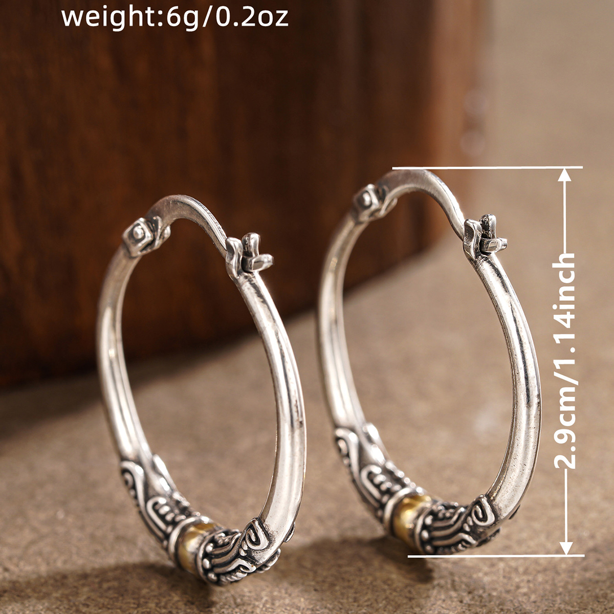 Three-dimensional Geometric Copper Earrings With KC Golden Water Plating And 0.03µm Thickness, Drop Earrings 4