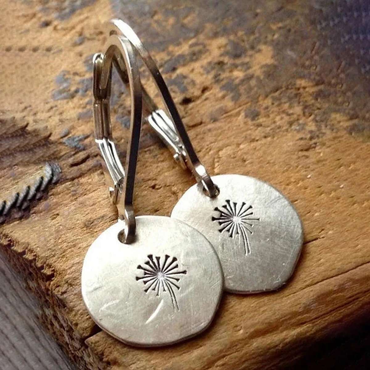 Three-dimensional Geometric Copper Earrings With White K Water Plating And 0.03µm Thick Coating, Drop Earrings