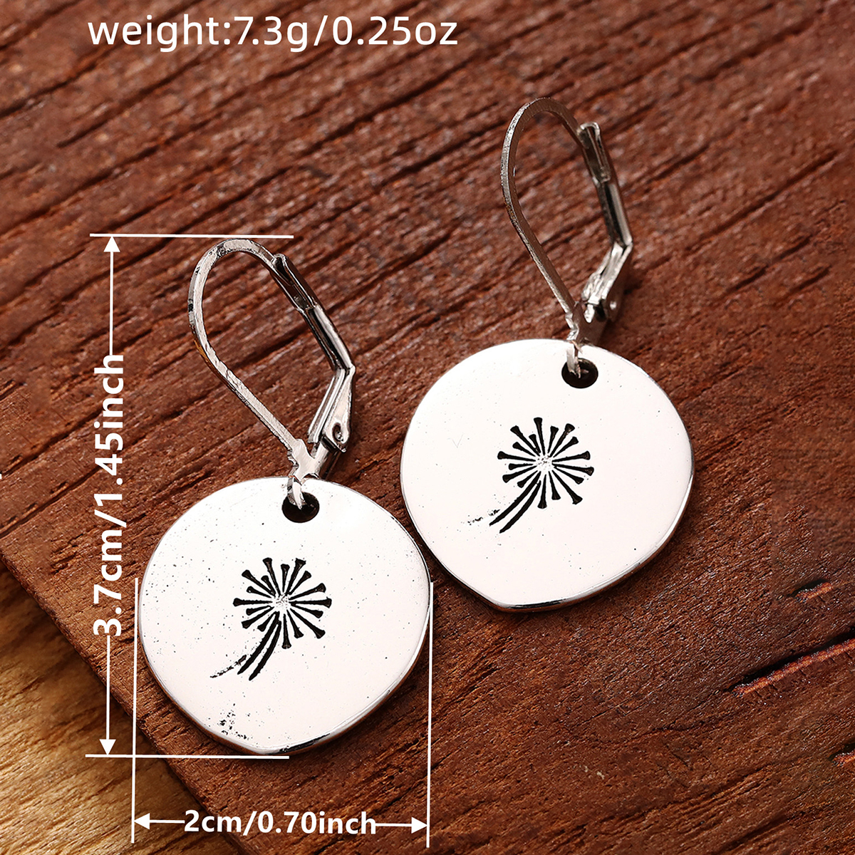 Three-dimensional Geometric Copper Earrings With White K Water Plating And 0.03µm Thick Coating, Drop Earrings 4