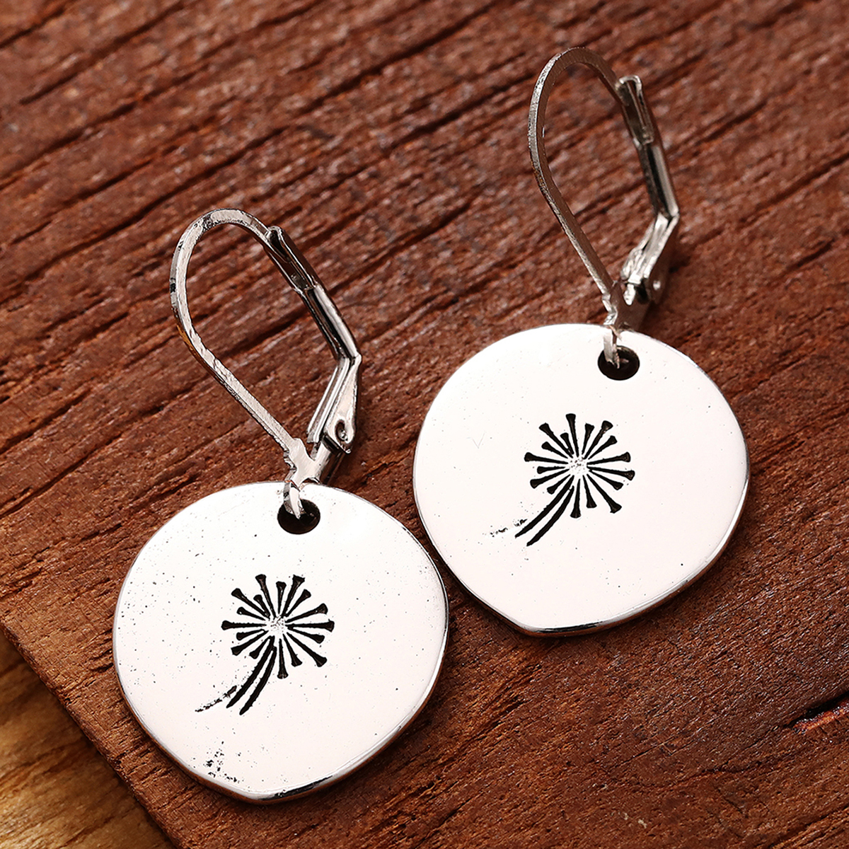 Three-dimensional Geometric Copper Earrings With White K Water Plating And 0.03µm Thick Coating, Drop Earrings 7