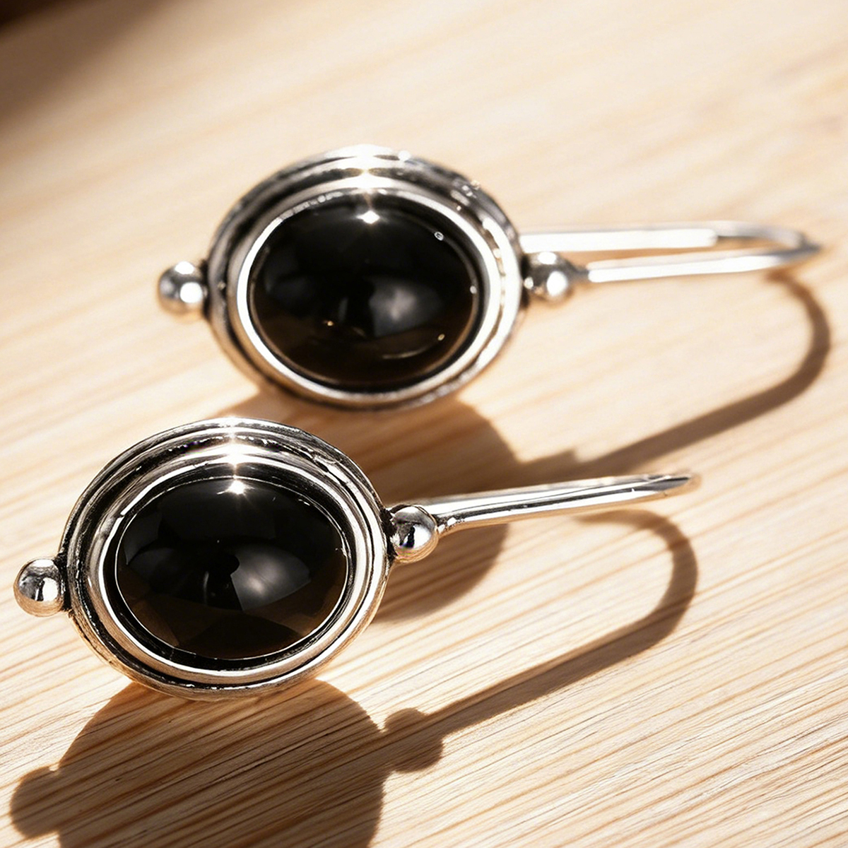 Three-dimensional Geometric Drop Earrings In Copper With White K Plated Water Plating And 0.03µm Thickness 4