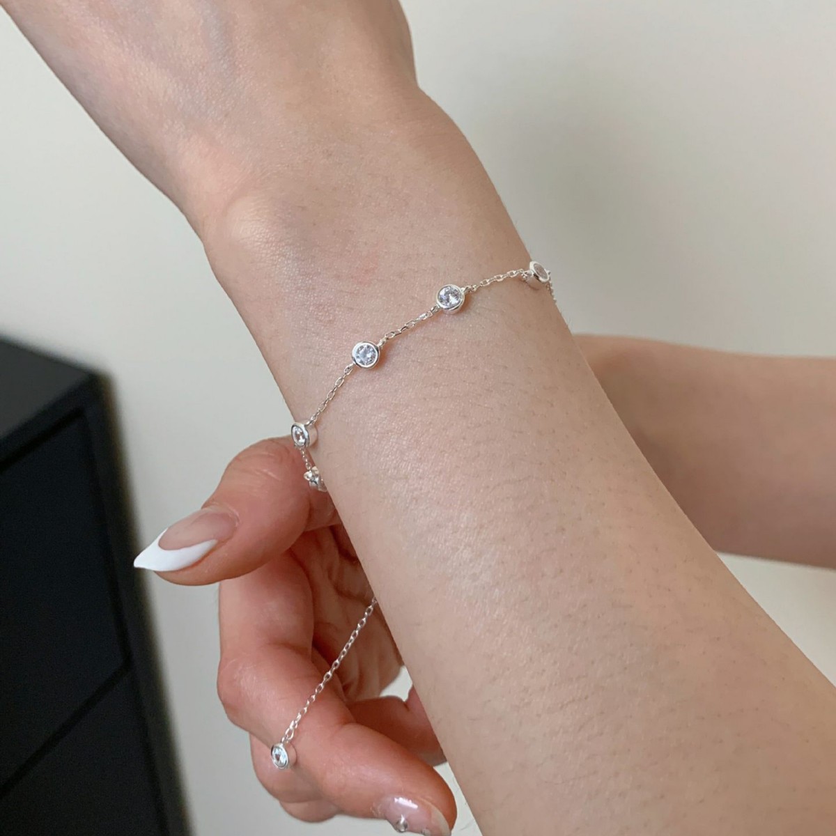 Unisex Foam Bracelets Made Of Copper With Electroplated Gold Plating Process, Sweet Style In Blue 4