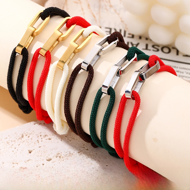 Unisex Horse Bracelet In Dyed Black 304 Stainless Steel With PVD Coated Gold Plating And Slider Clasp Closure 3