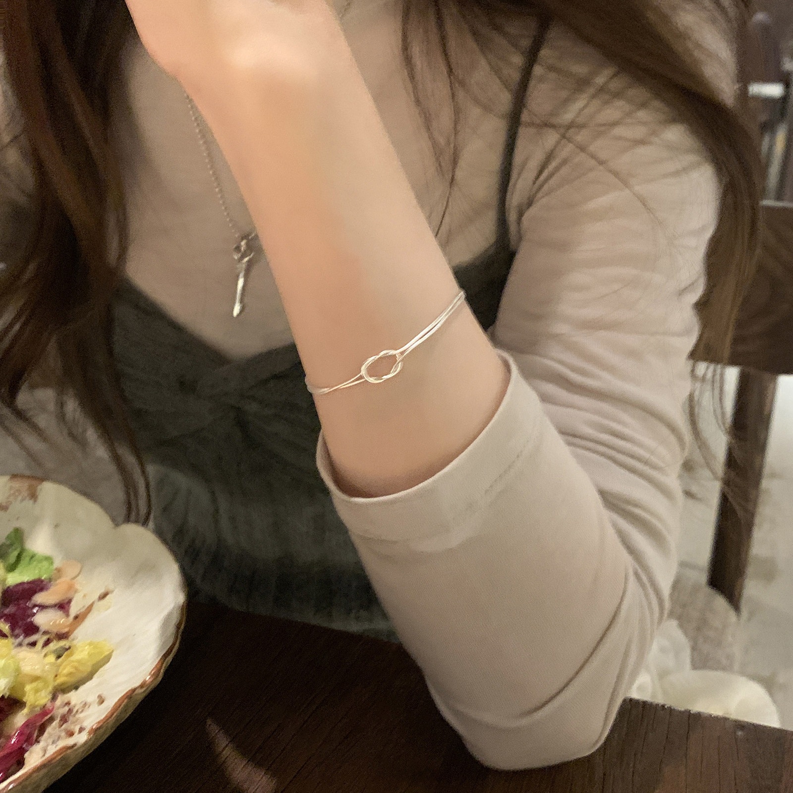 Unisex Snake Chain Bracelet In Copper With Electroplated Gold Plating Process 2