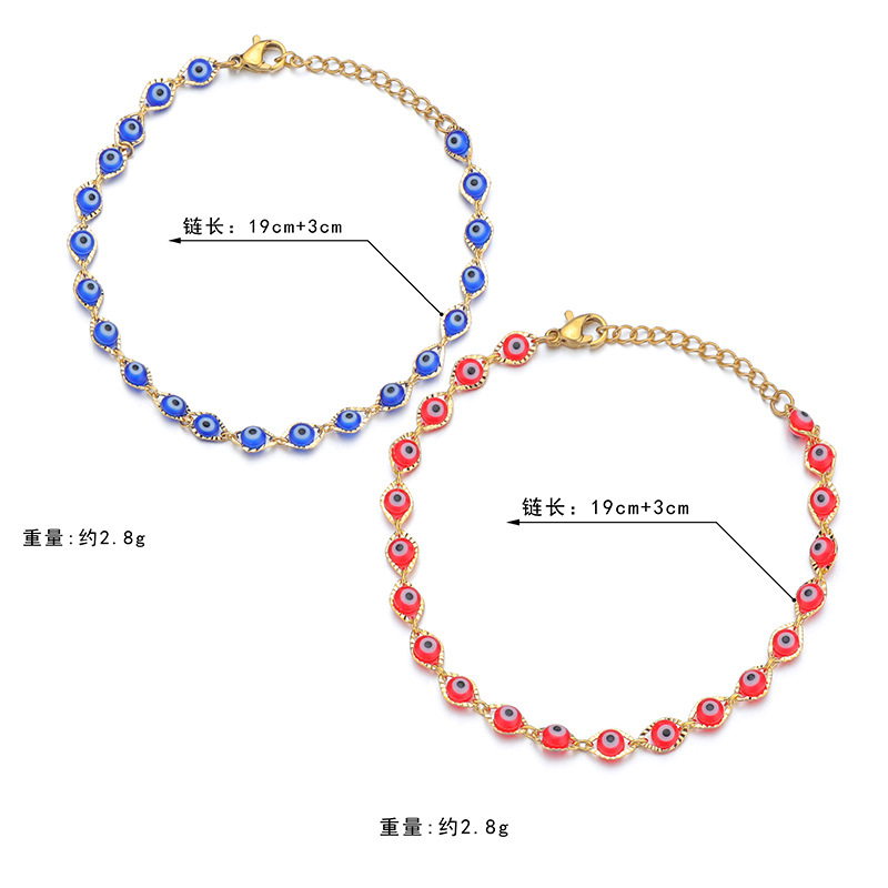 Unisex Geometric Bracelet With 18K Real Gold Plated Water Plating, Acrylic Inlay, And Titanium Steel Cable Chain 5