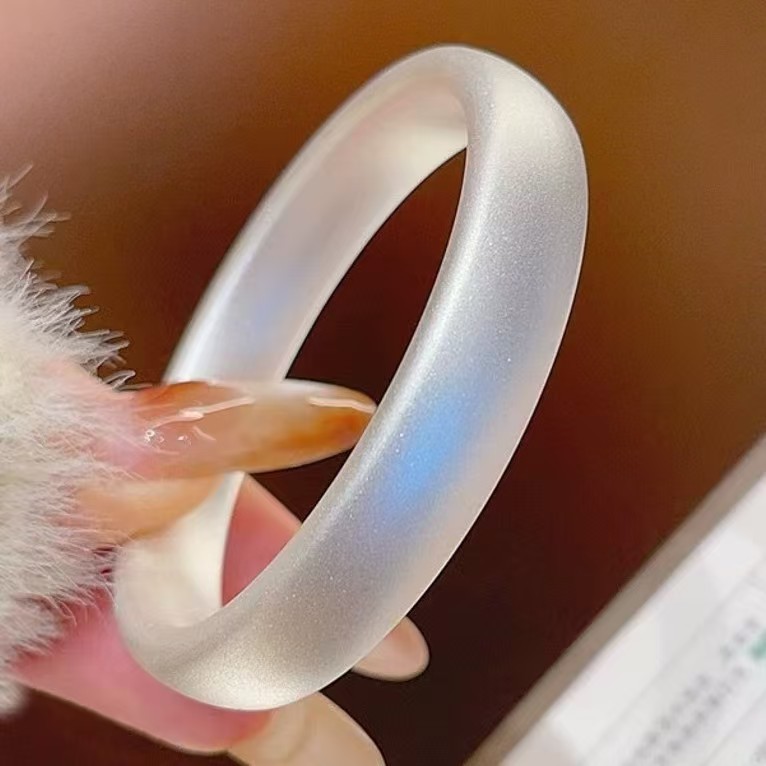Vintage Style Sandblasted Copper Bangle Tires With Silver Plated Finish For Women 3