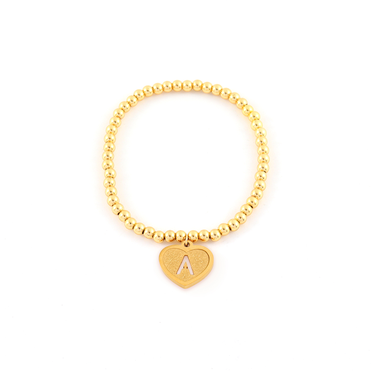 Waterproof Non Tarnish Copper Bracelets For Women With 18K Real Gold Plated Electroplated Beaded Chain 3