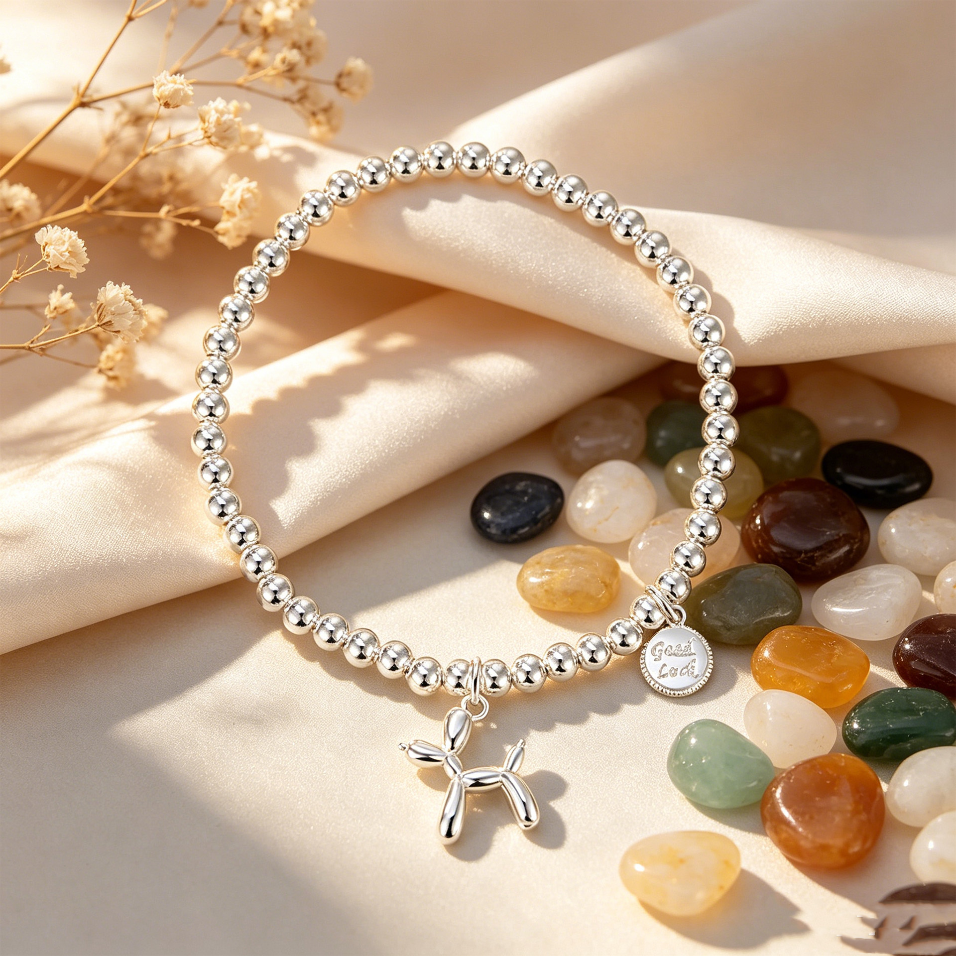 Waterproof Non Tarnish Horse Bracelet For Women With 18K Real Gold Plated Copper And PVD Coated Slider Chain 3